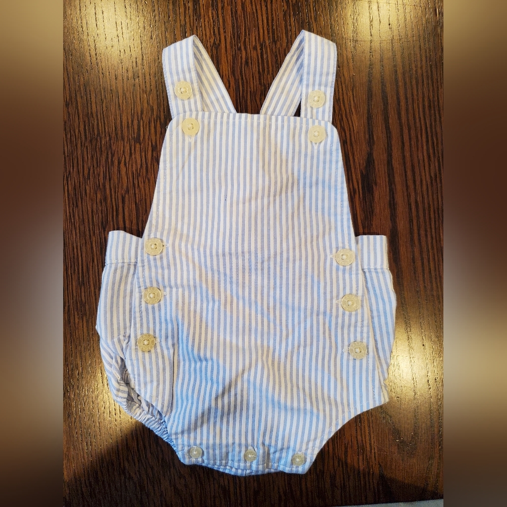 Ralph Lauren Pinstripe Romper